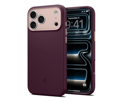 Etui ochronne do smartfonów Spigen Nano Pop MagSafe do iPhone 18 Pro/17 Pro (burgundy bean)